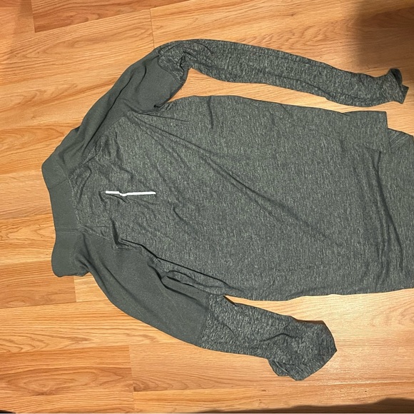 Grey Nike Quarter Zip Size S - Picture 2 of 2